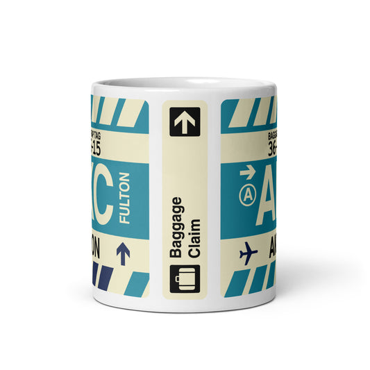 Travel Gift Coffee Mug • AKC Akron Souvenir • YHM Designs - Image 03