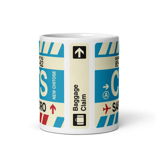 Travel Gift Coffee Mug • CTS Sapporo Souvenir • YHM Designs - Image 03