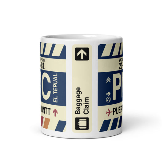 Travel Gift Coffee Mug • PMC Puerto Montt Souvenir • YHM Designs - Image 03