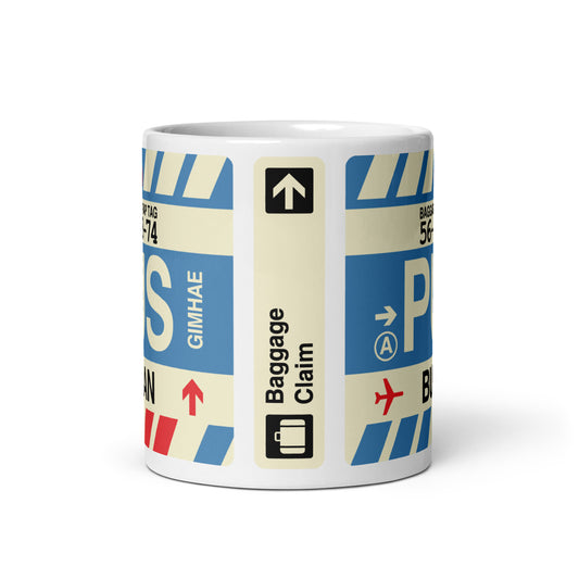 Travel Gift Coffee Mug • PUS Busan Souvenir • YHM Designs - Image 03