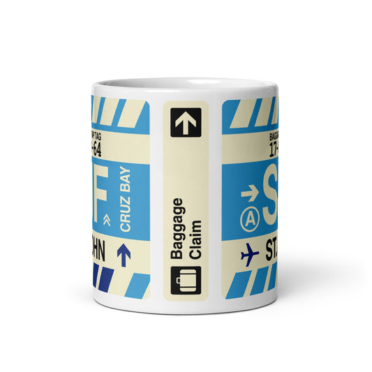 Travel Gift Coffee Mug • SJF St. John Souvenir • YHM Designs - Image 03