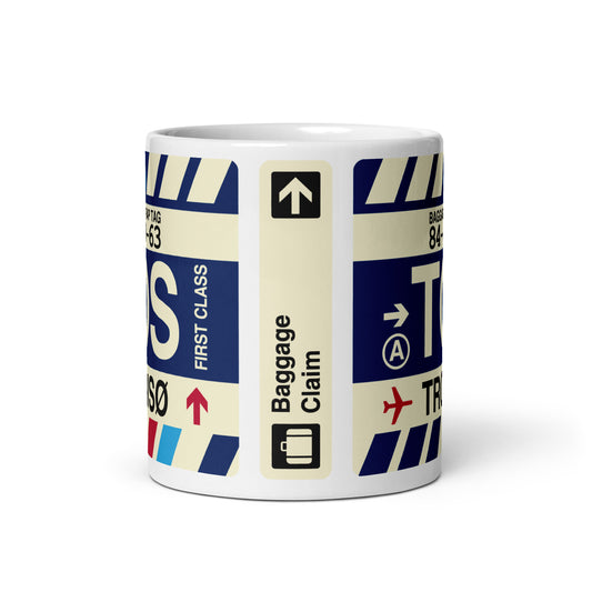Travel Gift Coffee Mug • TOS Tromso Souvenir • YHM Designs - Image 03