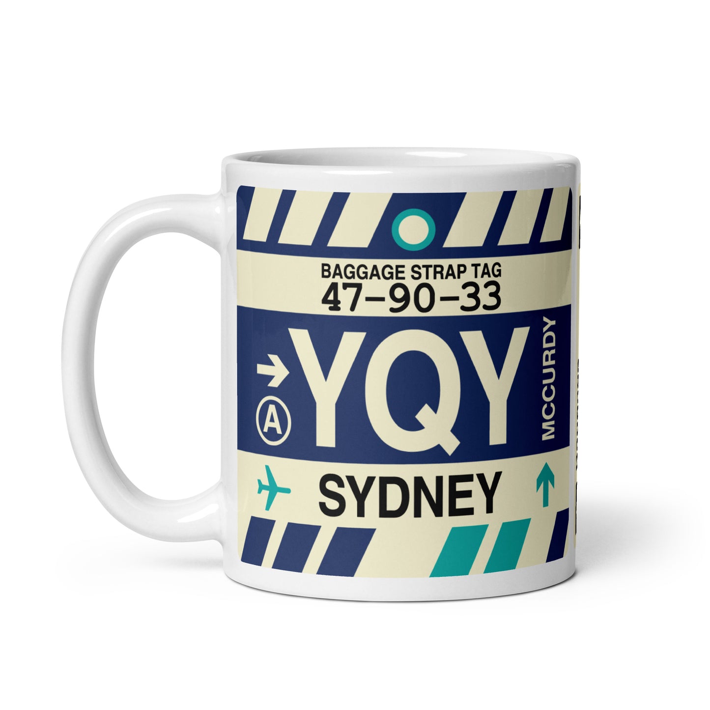Travel Gift Coffee Mug • YQY Sydney • YHM Designs - Image 03