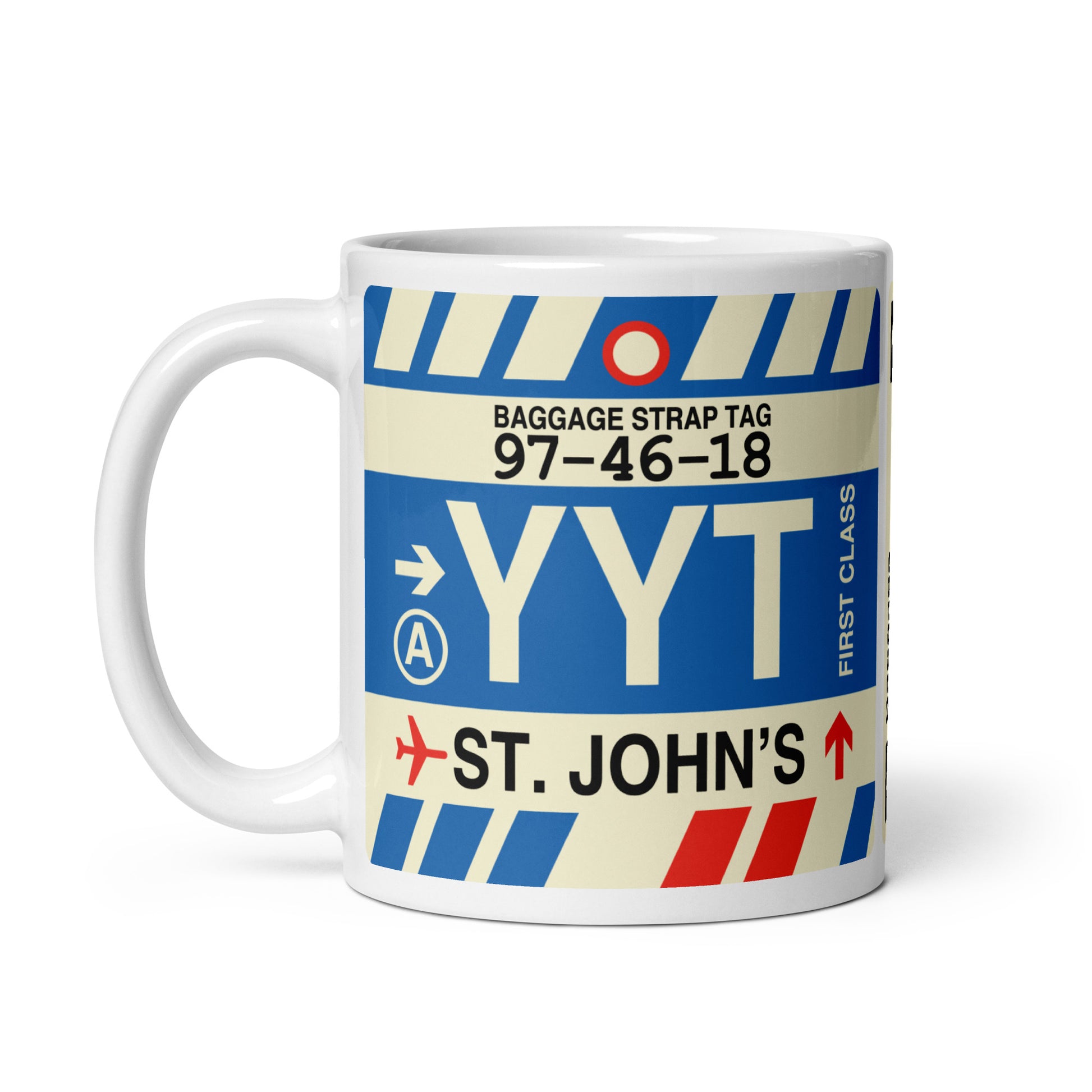 Travel Gift Coffee Mug • YYT St. John's • YHM Designs - Image 03