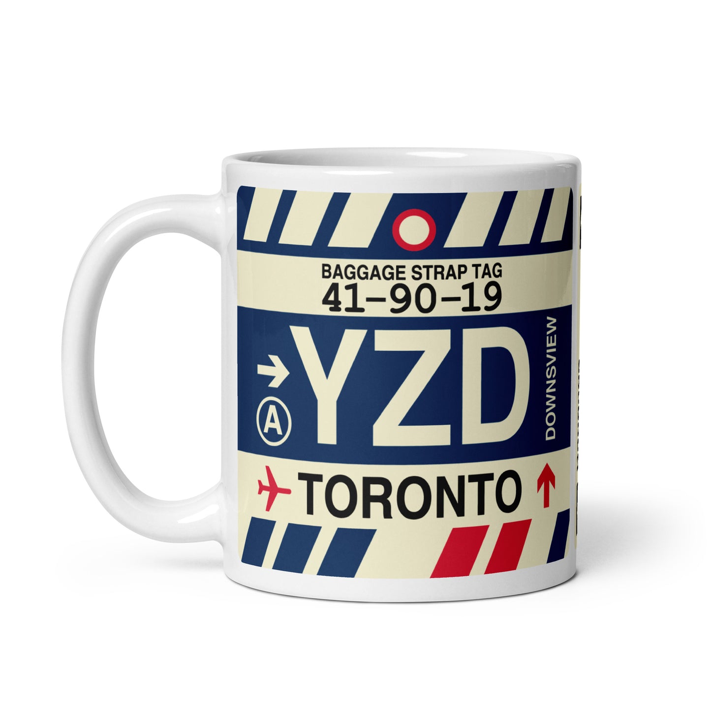 Travel Gift Coffee Mug • YZD Toronto Souvenir • YHM Designs - Image 03