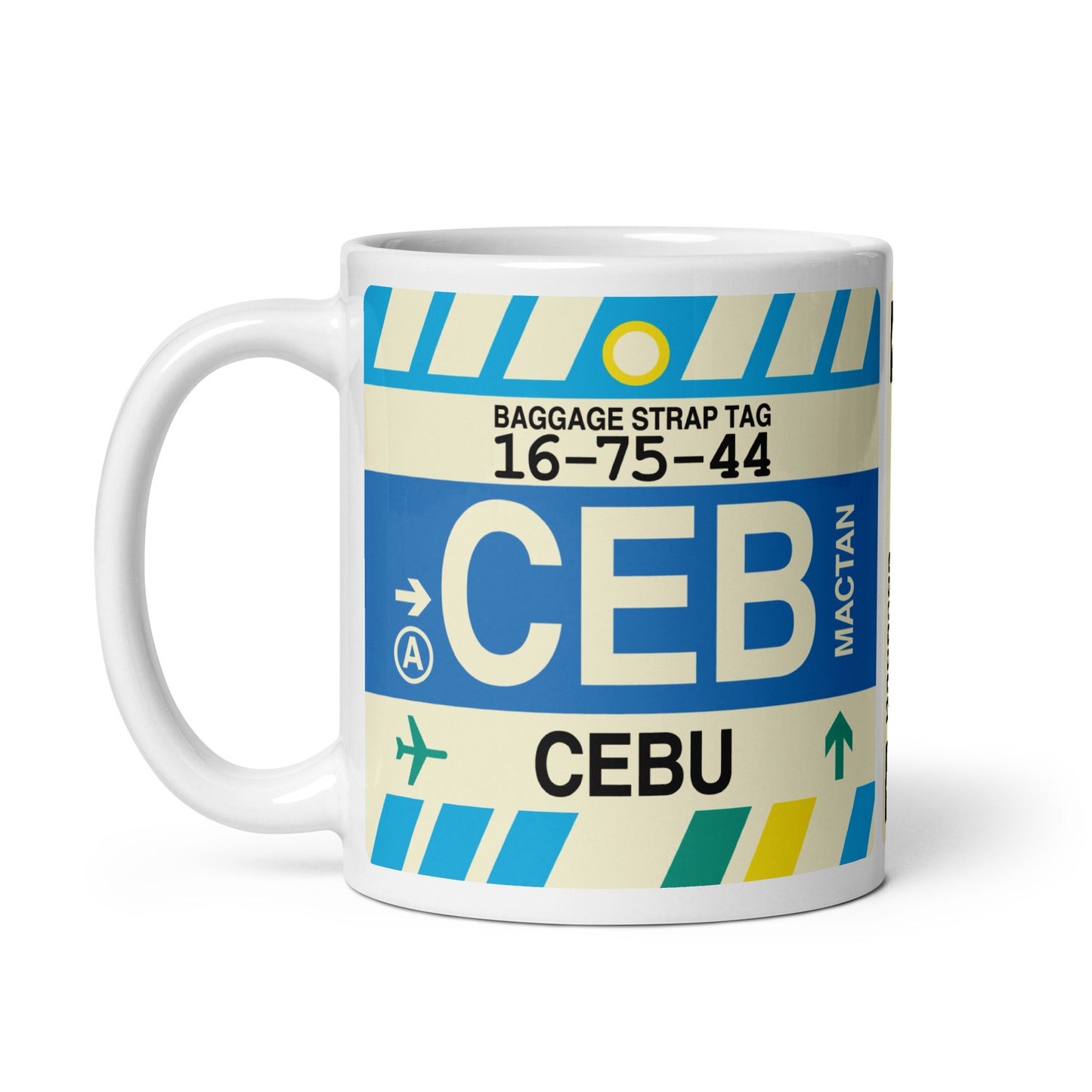Travel Gift Coffee Mug • CEB Cebu • YHM Designs - Image 03