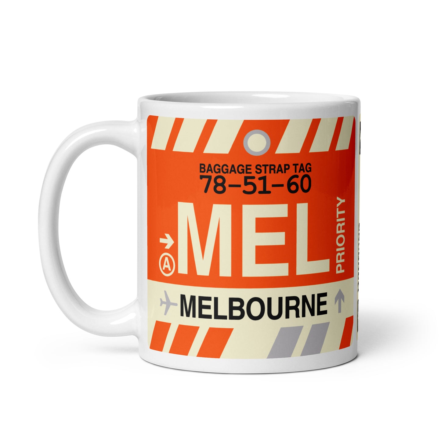 Travel Gift Coffee Mug • MEL Melbourne • YHM Designs - Image 03