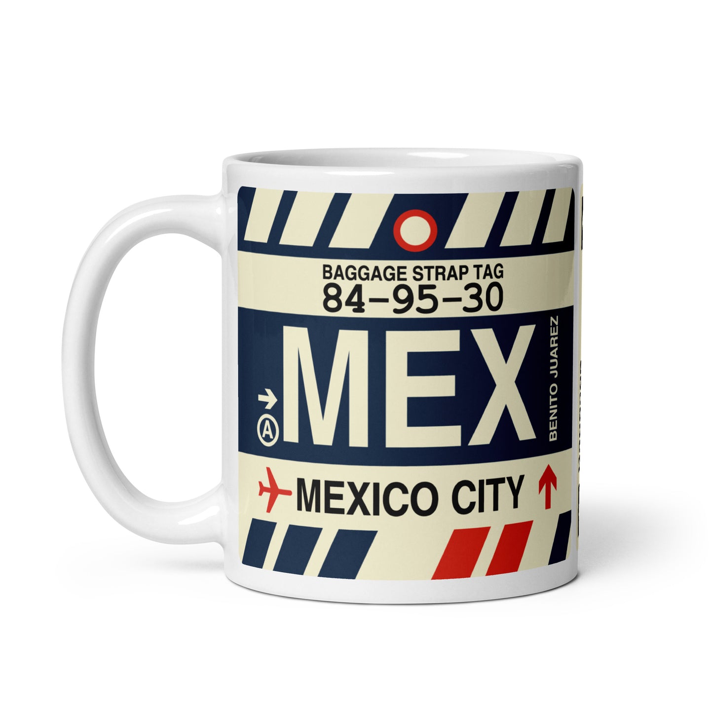 Travel Gift Coffee Mug • MEX Mexico City • YHM Designs - Image 03