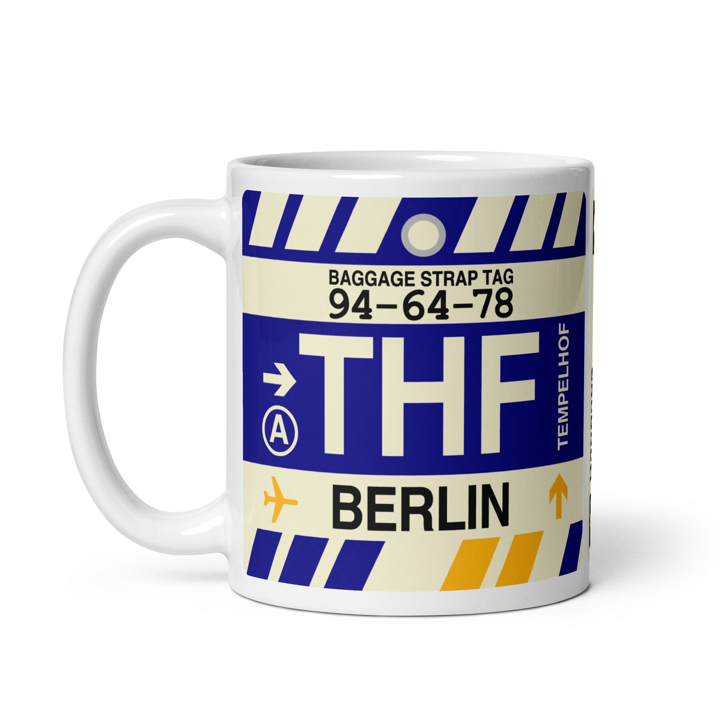 Travel Gift Coffee Mug • THF Berlin • YHM Designs - Image 03