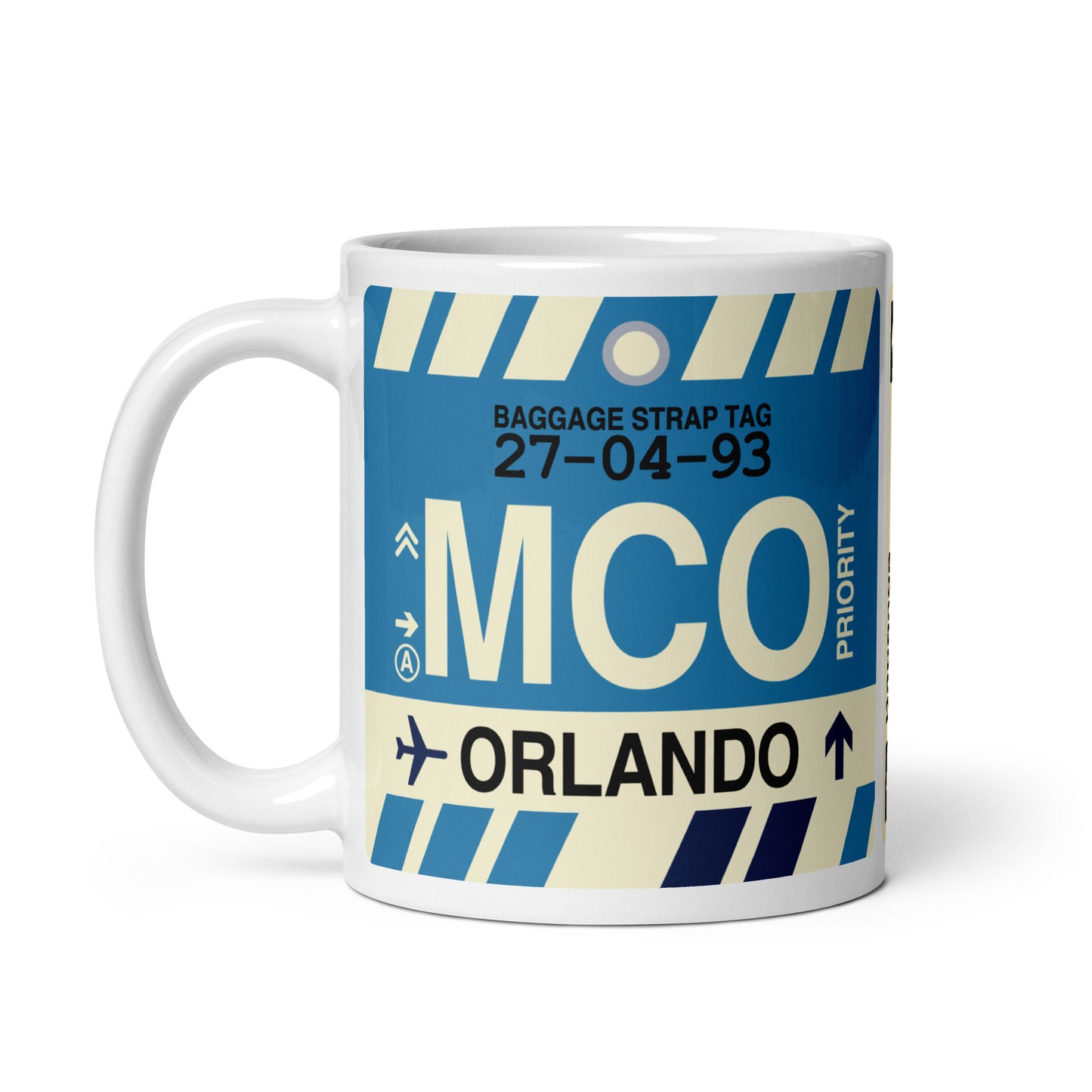 Travel Gift Coffee Mug • MCO Orlando • YHM Designs - Image 03