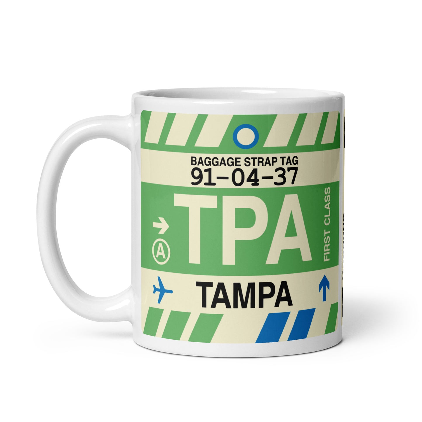 Travel Gift Coffee Mug • TPA Tampa • YHM Designs - Image 03