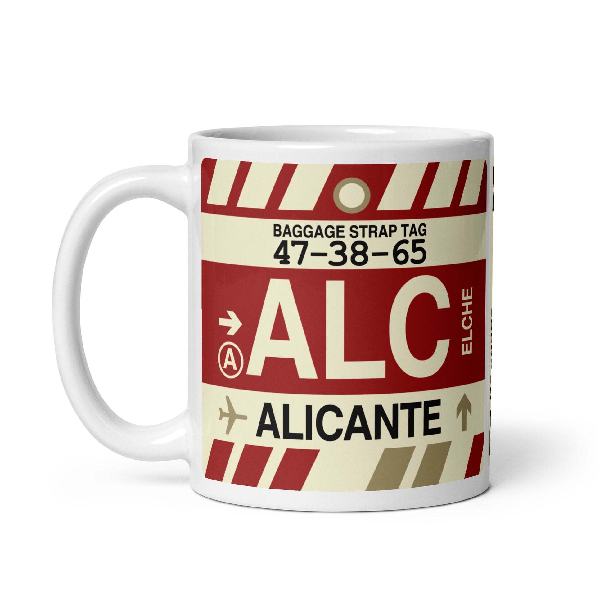 Travel Gift Coffee Mug • ALC Alicante • YHM Designs - Image 03