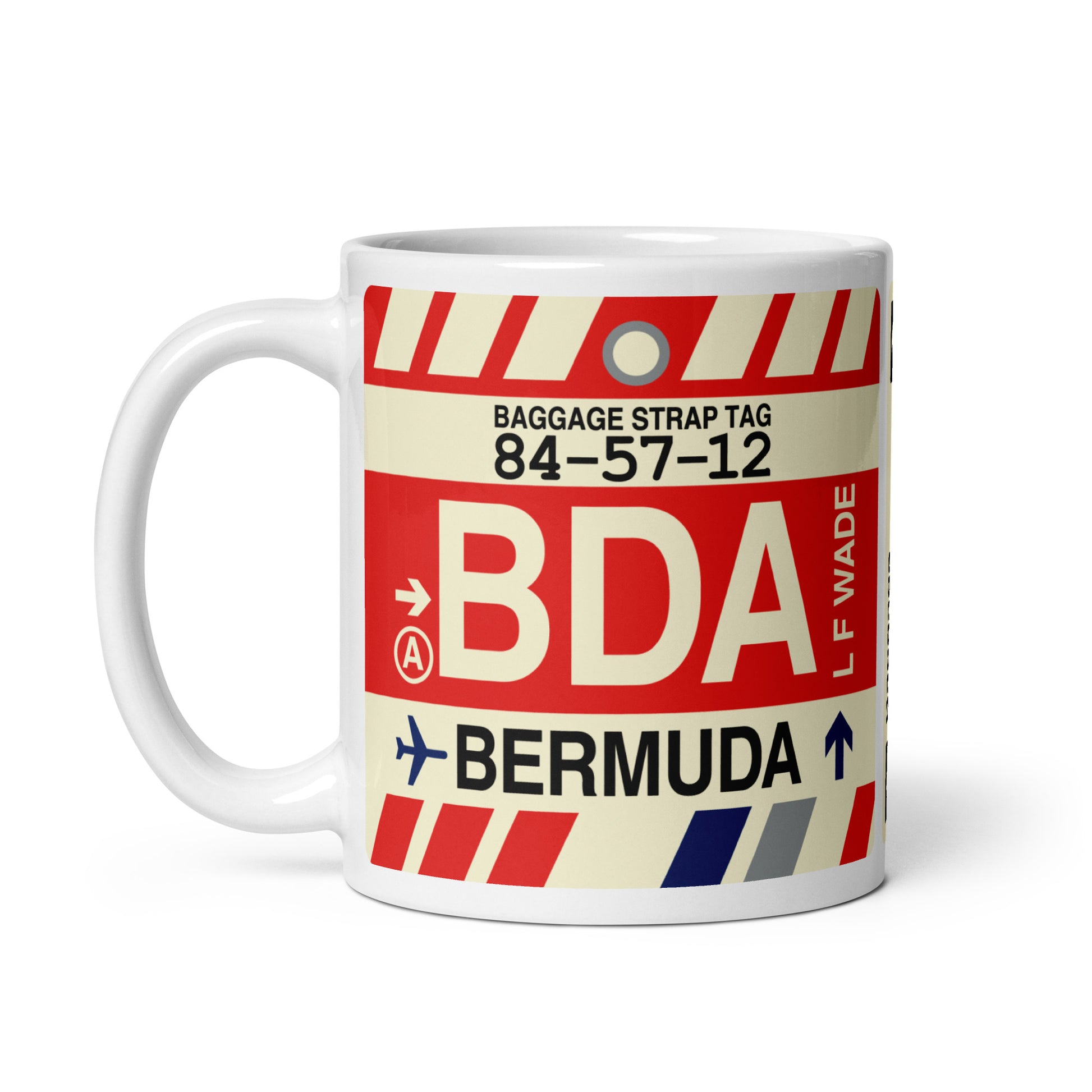Travel Gift Coffee Mug • BDA Bermuda • YHM Designs - Image 03