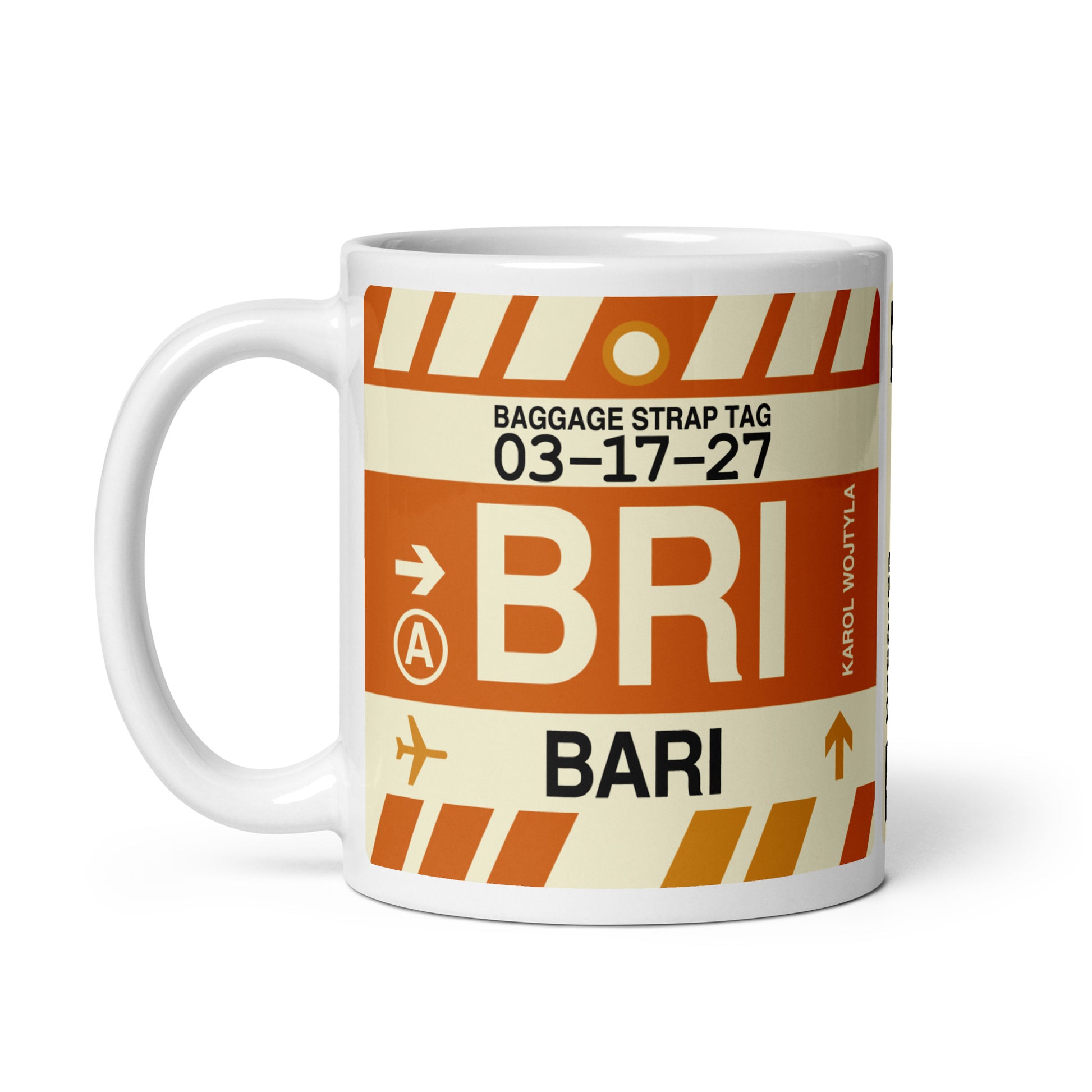 Travel Gift Coffee Mug • BRI Bari • YHM Designs - Image 03