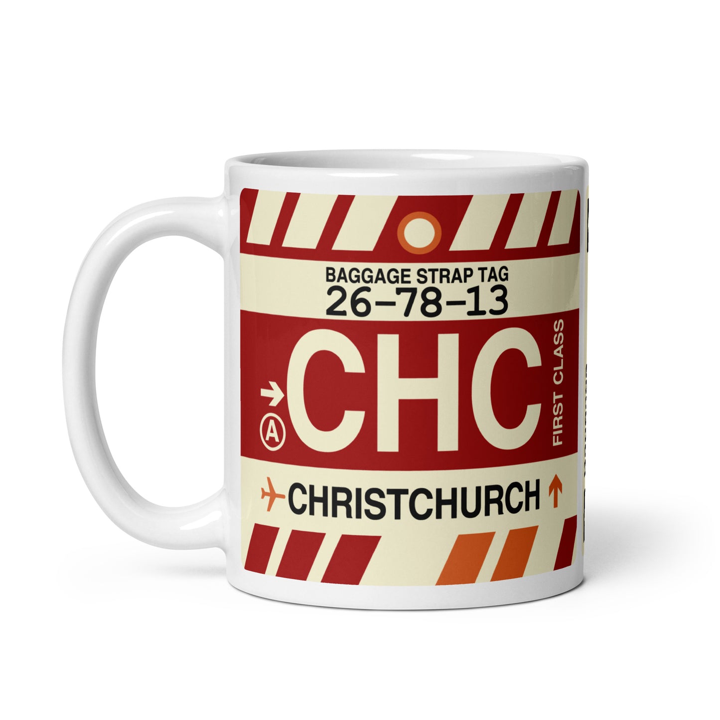 Travel Gift Coffee Mug • CHC Christchurch • YHM Designs - Image 03