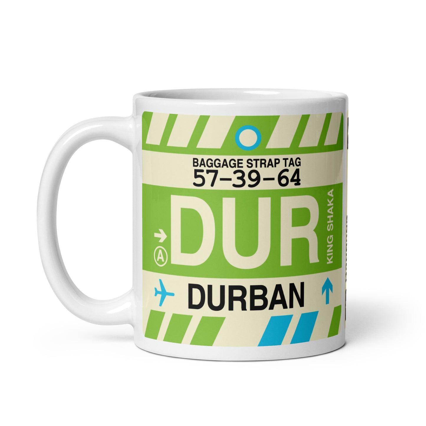 Travel Gift Coffee Mug • DUR Durban • YHM Designs - Image 03