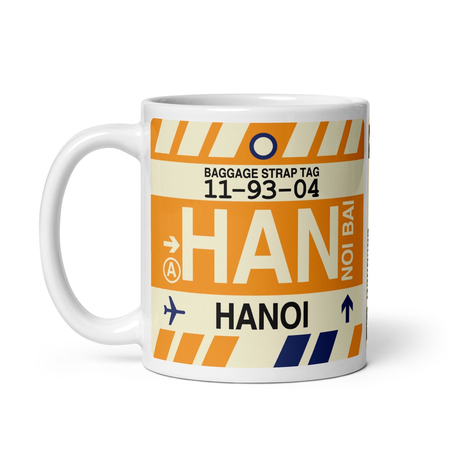 Travel-Themed Coffee Mug • HAN Hanoi • YHM Designs - Image 03