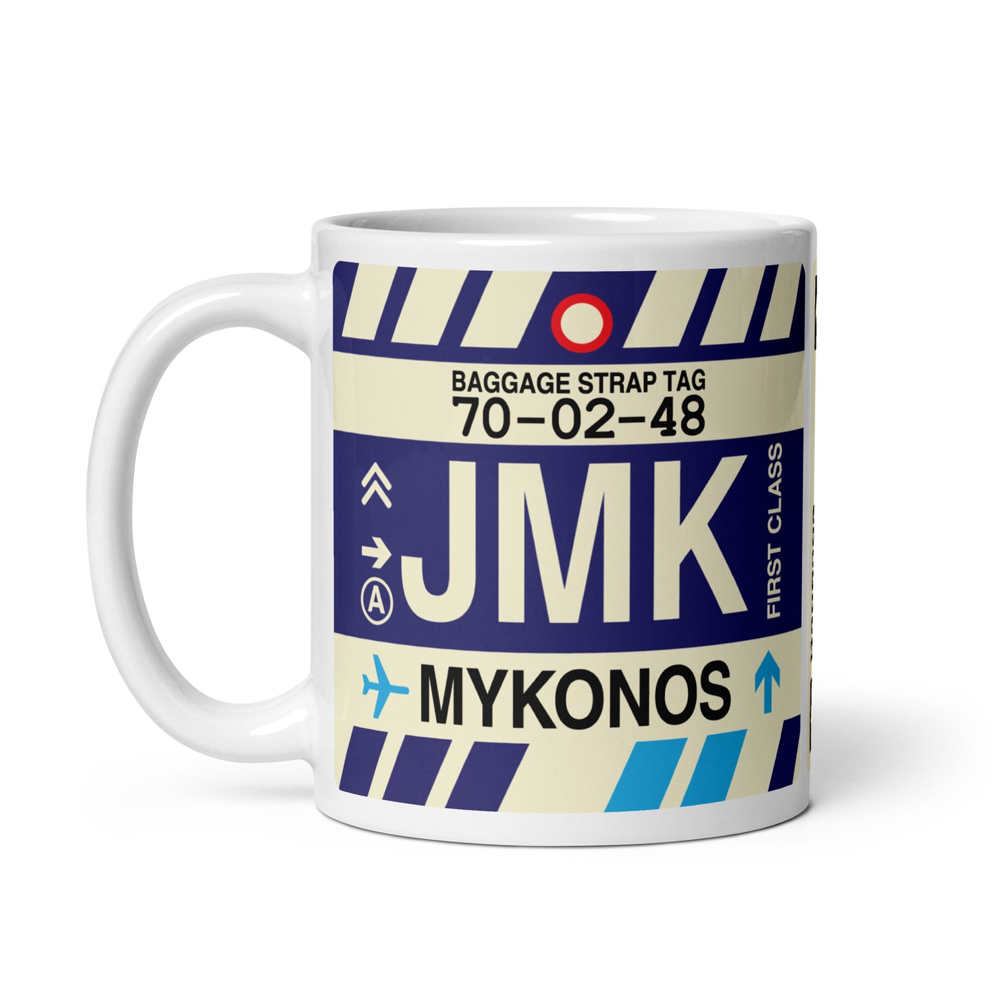 Travel Gift Coffee Mug • JMK Mykonos • YHM Designs - Image 03