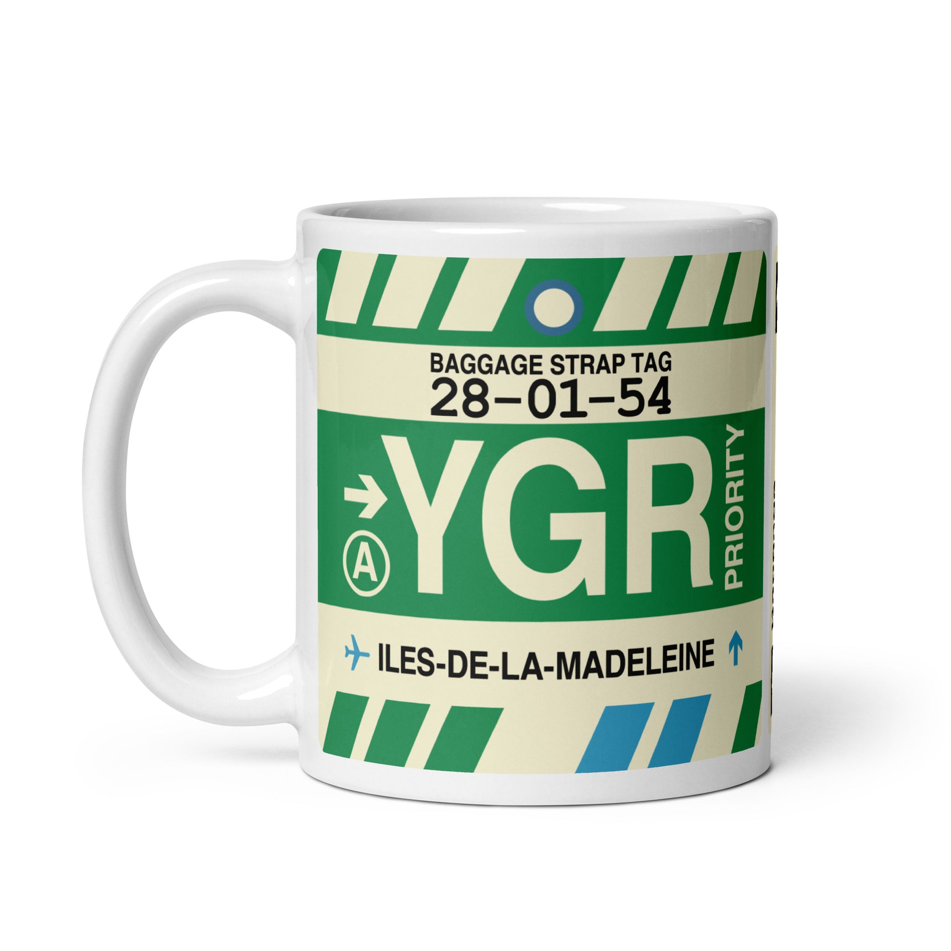 Travel Gift Coffee Mug • YGR Îles-de-la-Madeleine • YHM Designs - Image 03