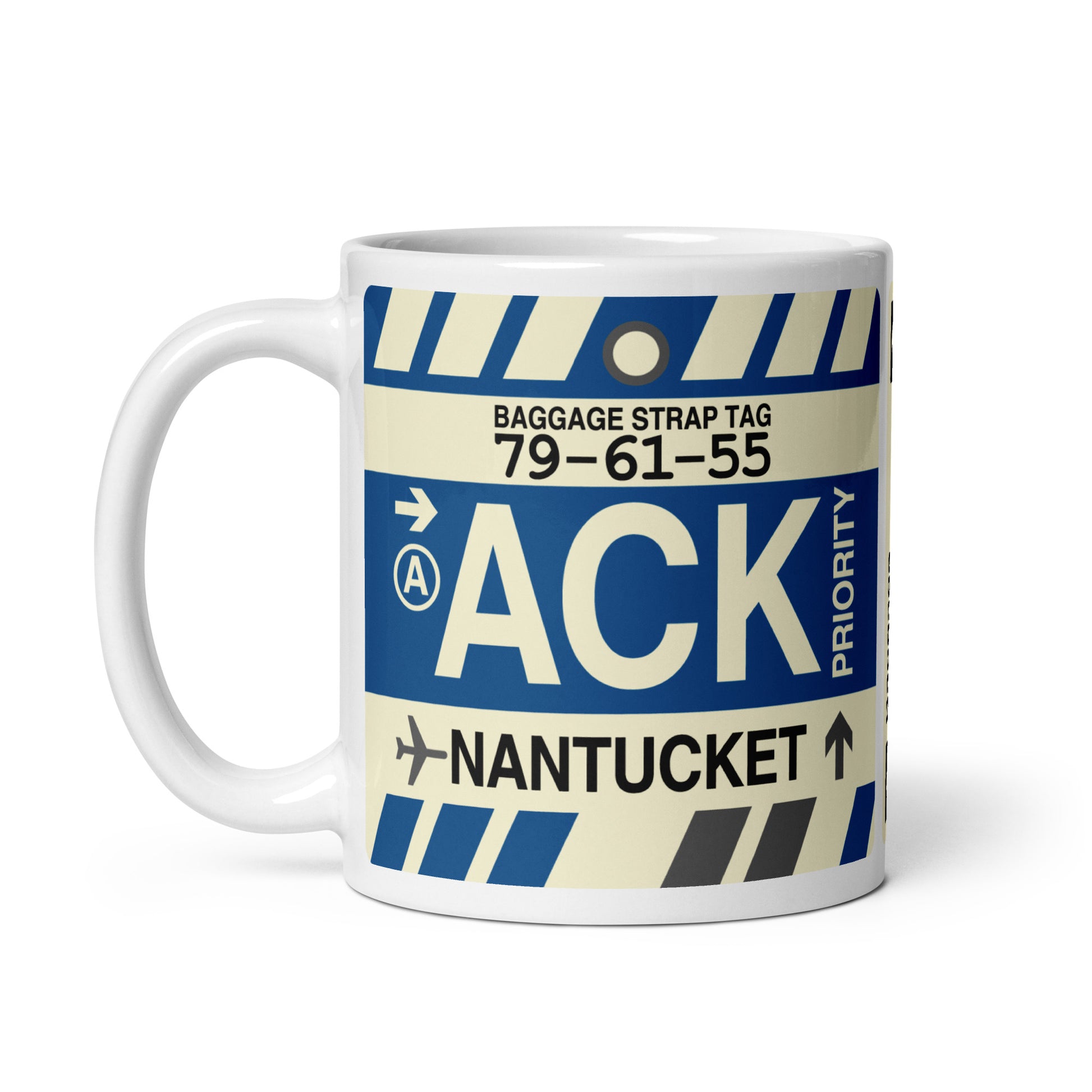 Travel Gift Coffee Mug • ACK Nantucket • YHM Designs - Image 03