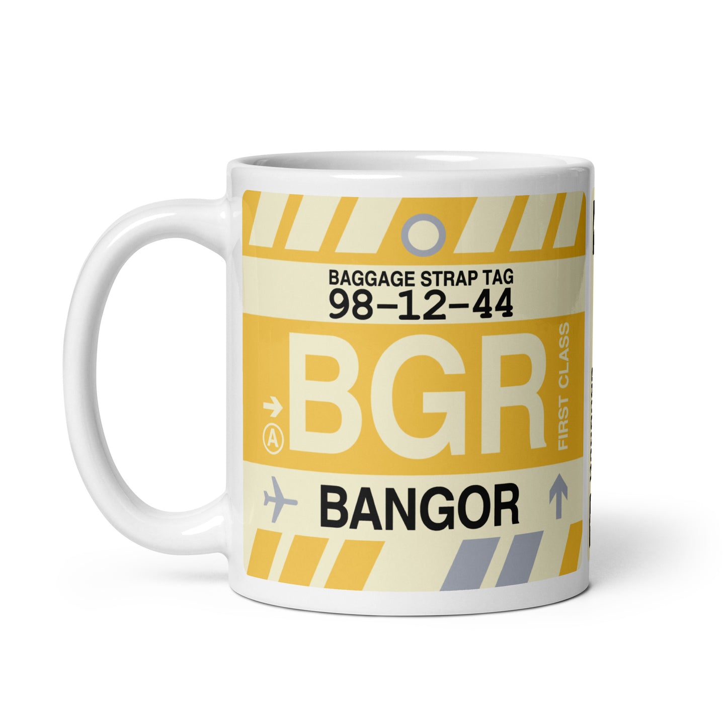Travel Gift Coffee Mug • BGR Bangor • YHM Designs - Image 03
