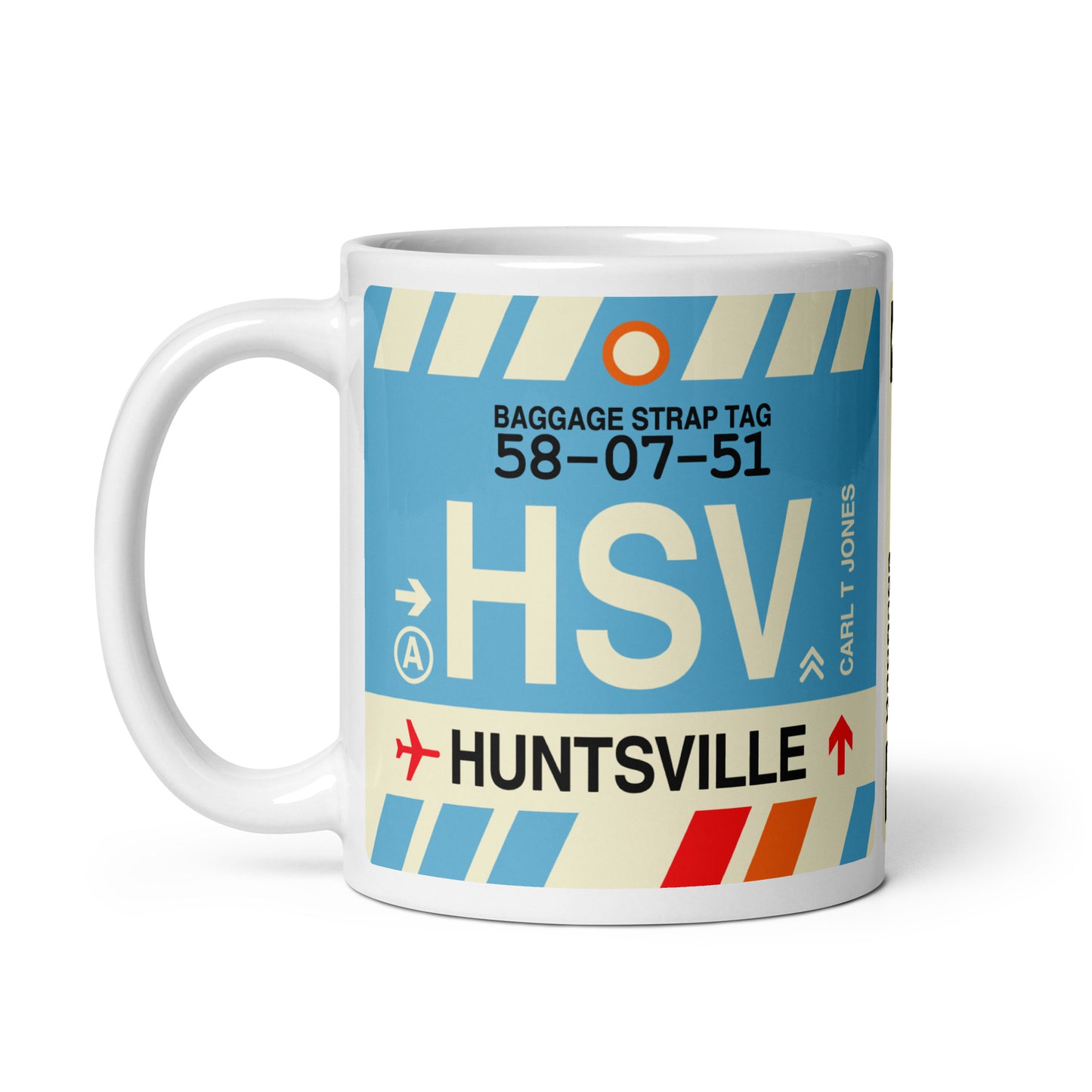 Travel Gift Coffee Mug • HSV Huntsville • YHM Designs - Image 03