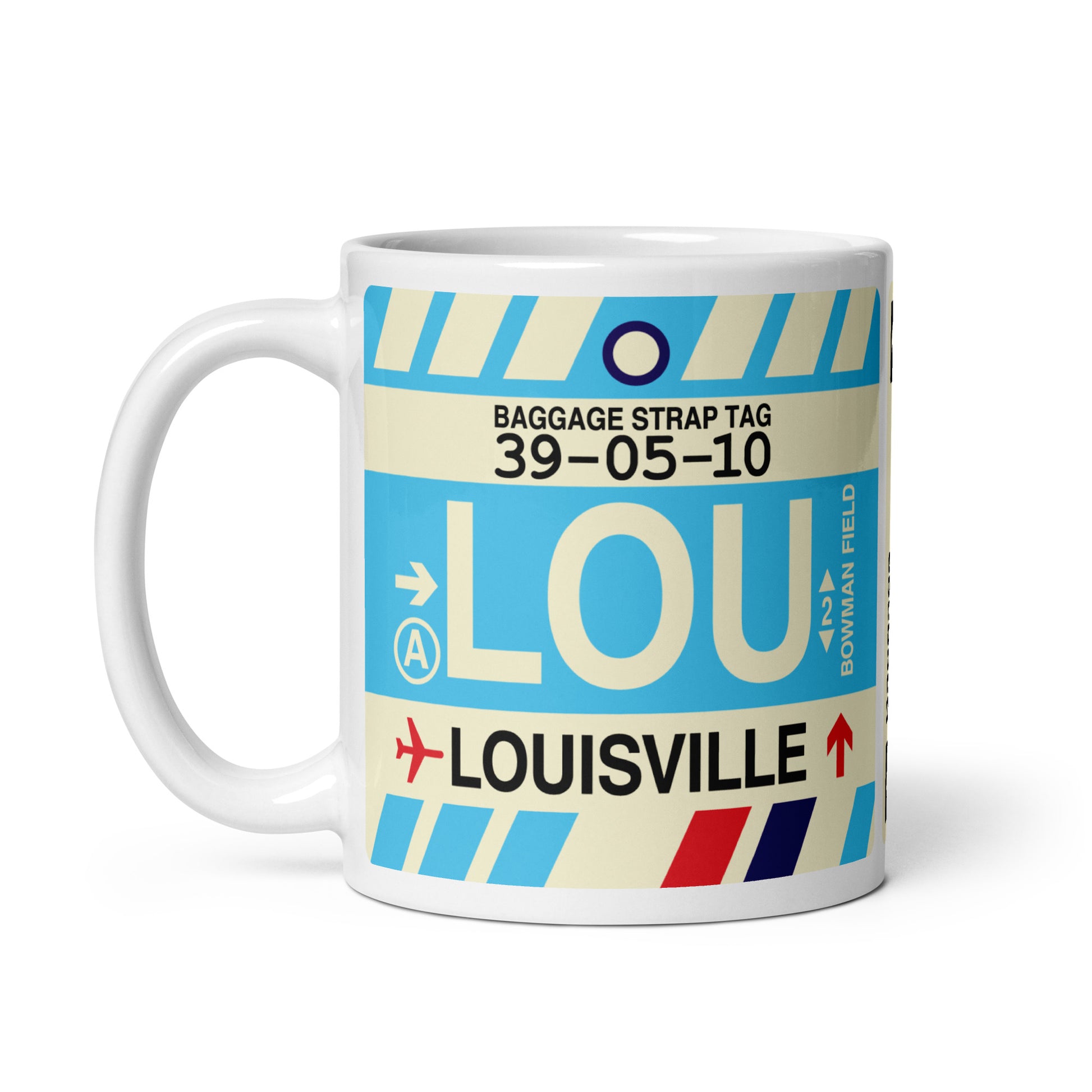Travel Gift Coffee Mug • LOU Louisville • YHM Designs - Image 03
