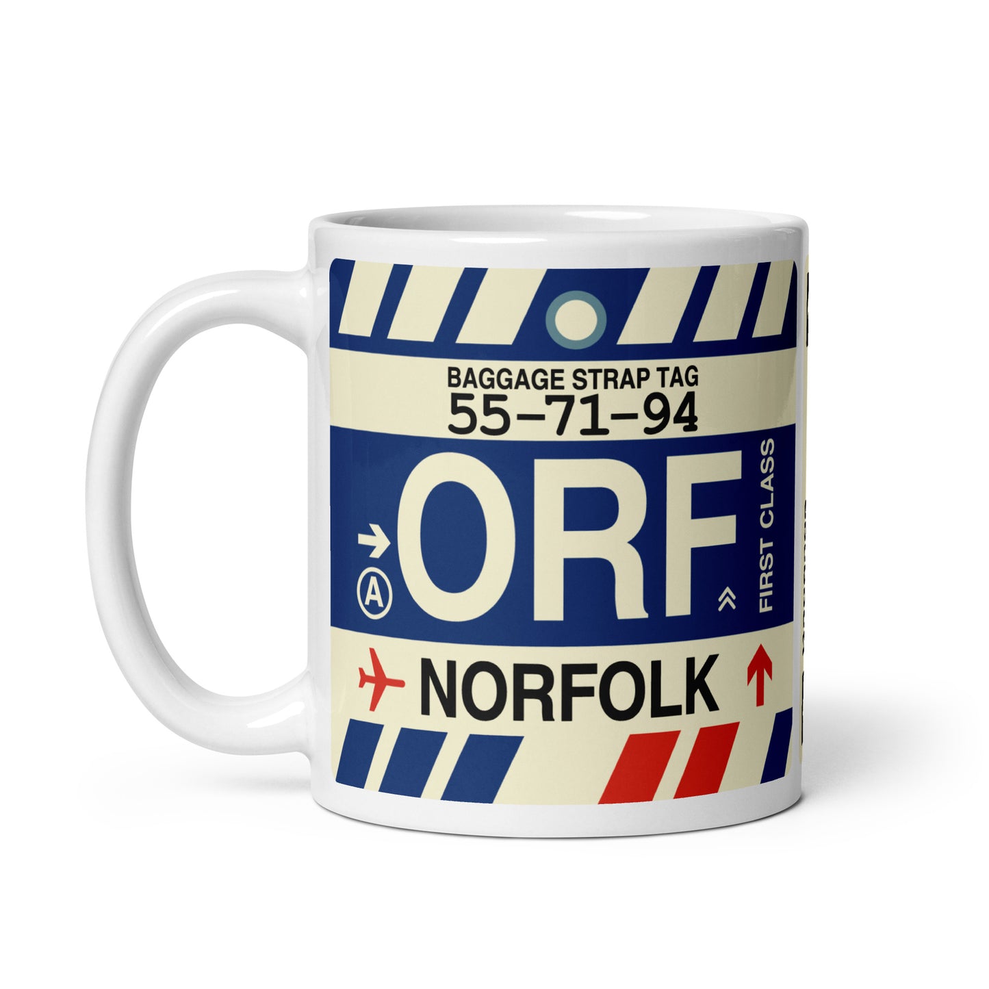 Travel-Themed Coffee Mug • ORF Norfolk • YHM Designs - Image 03