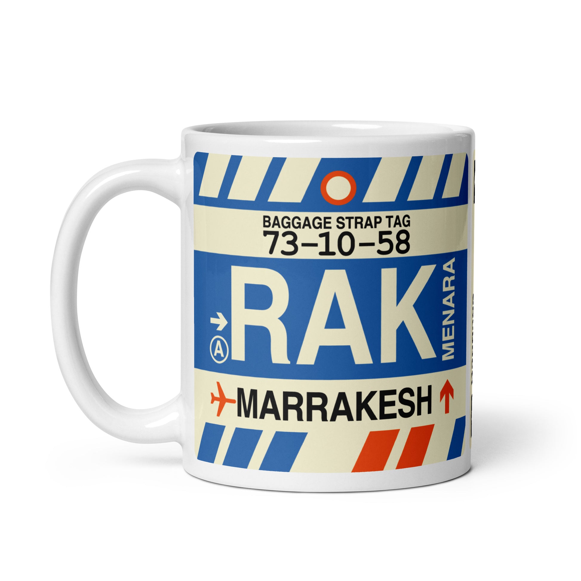 Travel Gift Coffee Mug • RAK Marrakesh • YHM Designs - Image 03