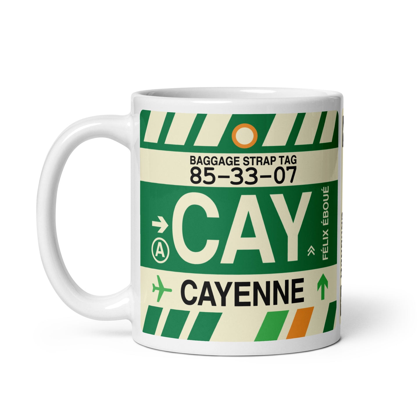 Travel Gift Coffee Mug • CAY Cayenne Souvenir • YHM Designs - Image 02