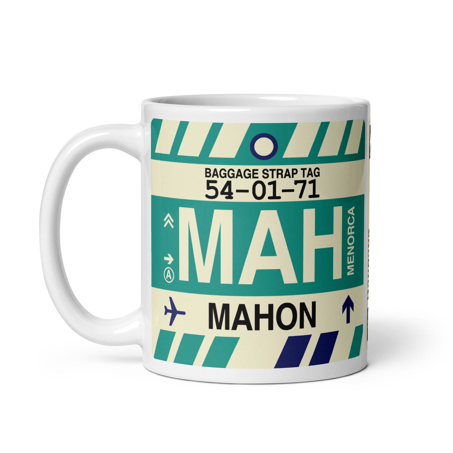Travel Gift Coffee Mug • MAH Mahon Souvenir • YHM Designs - Image 02