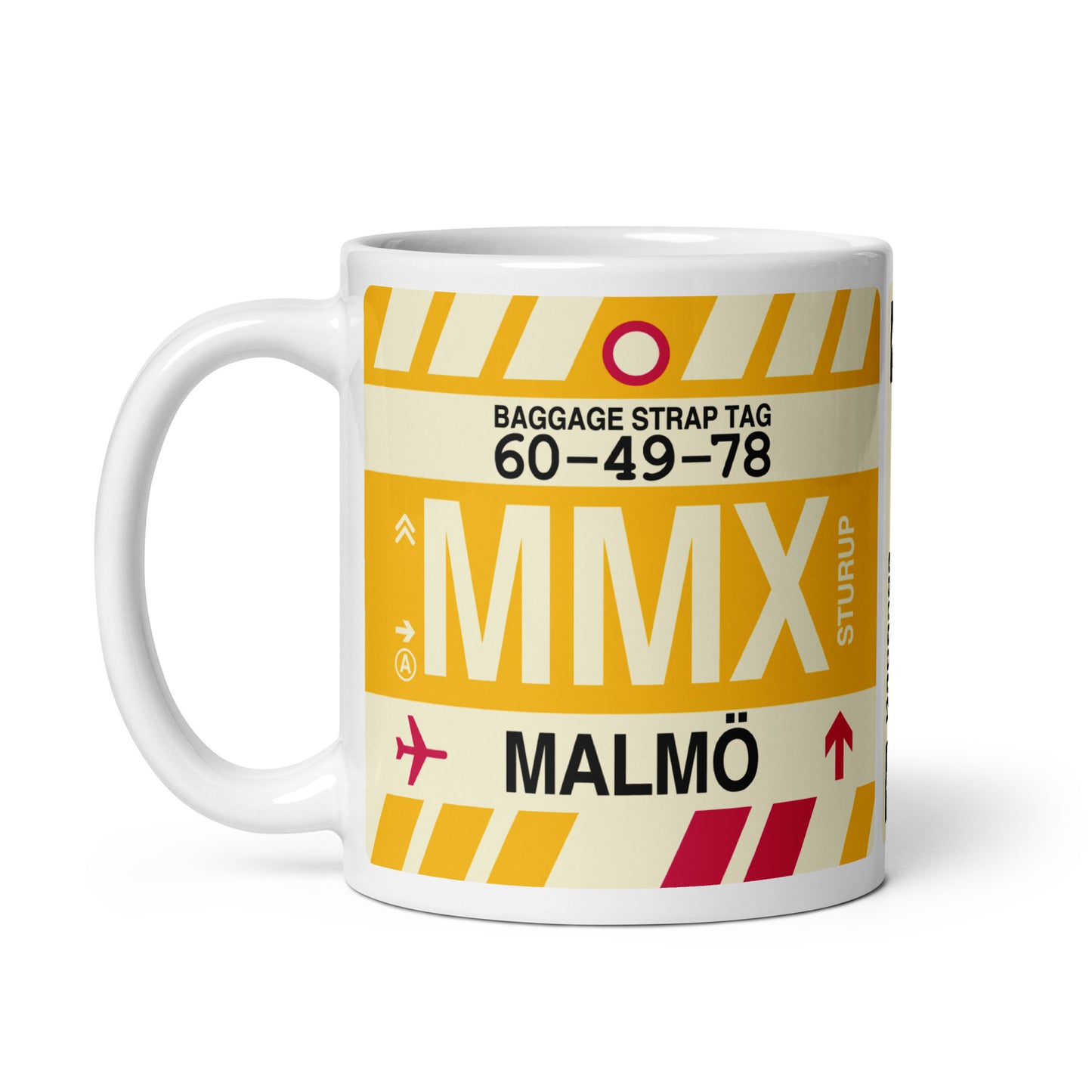 Travel Gift Coffee Mug • MMX Malmo Souvenir • YHM Designs - Image 02