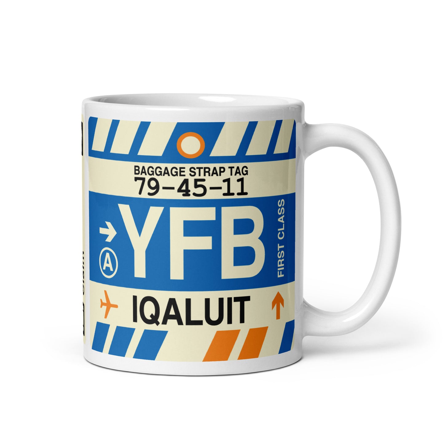 Travel-Themed Coffee Mug • YFB Iqaluit • YHM Designs - Image 01
