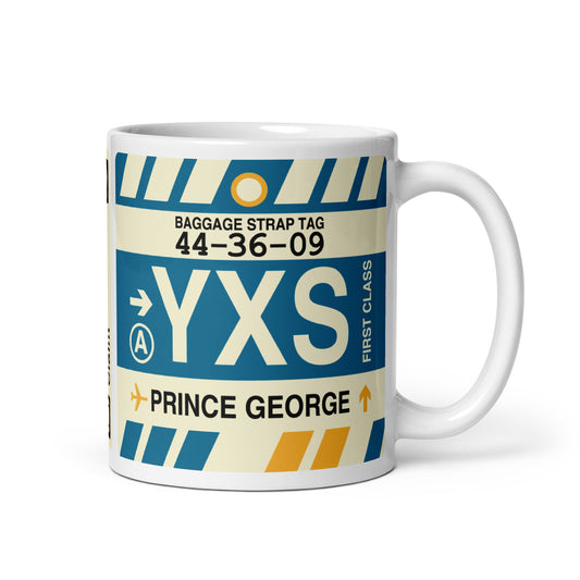 Travel Gift Coffee Mug • YXS Prince George • YHM Designs - Image 01