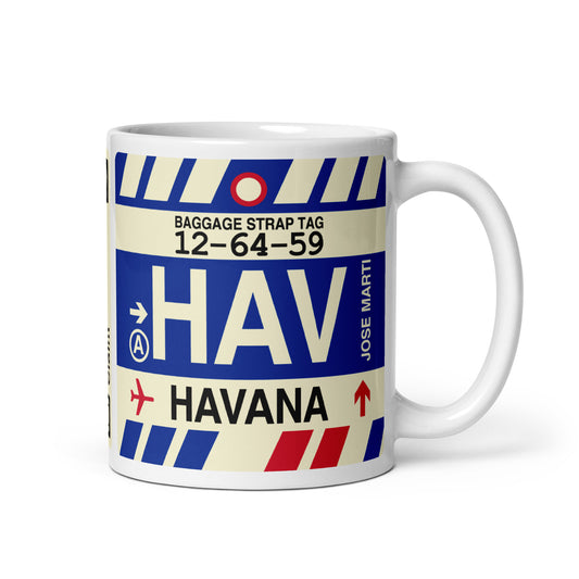 Travel Gift Coffee Mug • HAV Havana • YHM Designs - Image 01