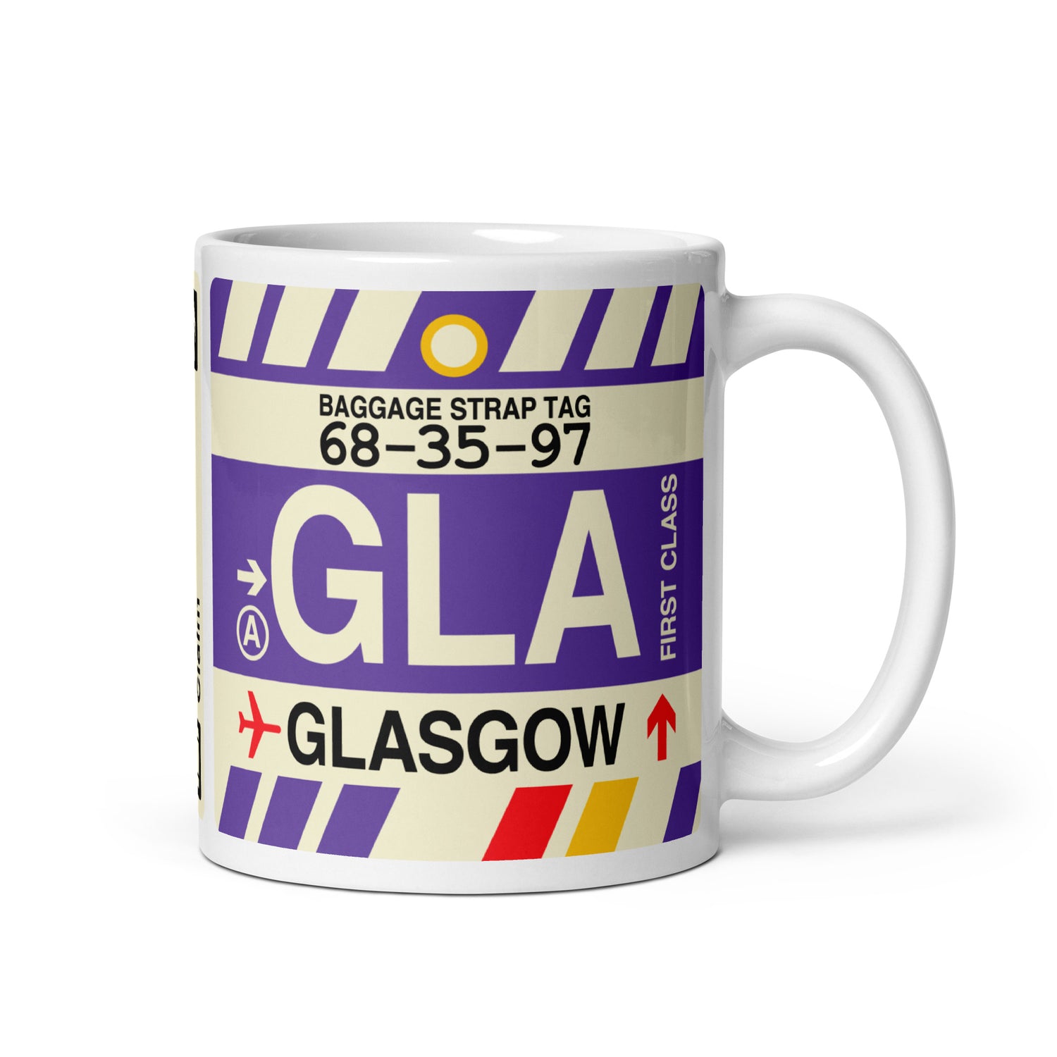 Glasgow Scotland Coffee Mugs and Water Bottles • GLA Airport Code