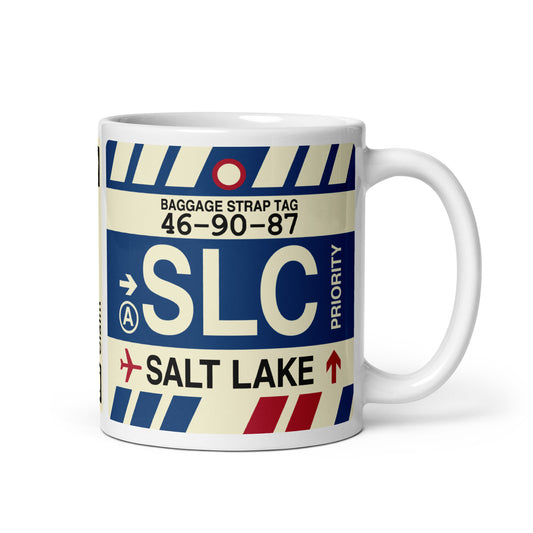 Travel Gift Coffee Mug • SLC Salt Lake City • YHM Designs - Image 01