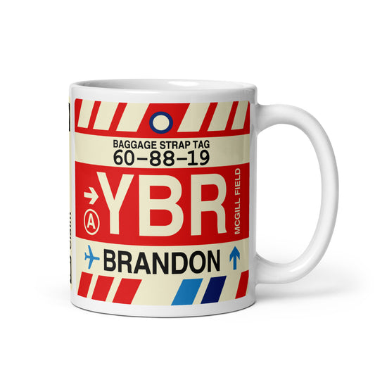 Travel Gift Coffee Mug • YBR Brandon • YHM Designs - Image 01