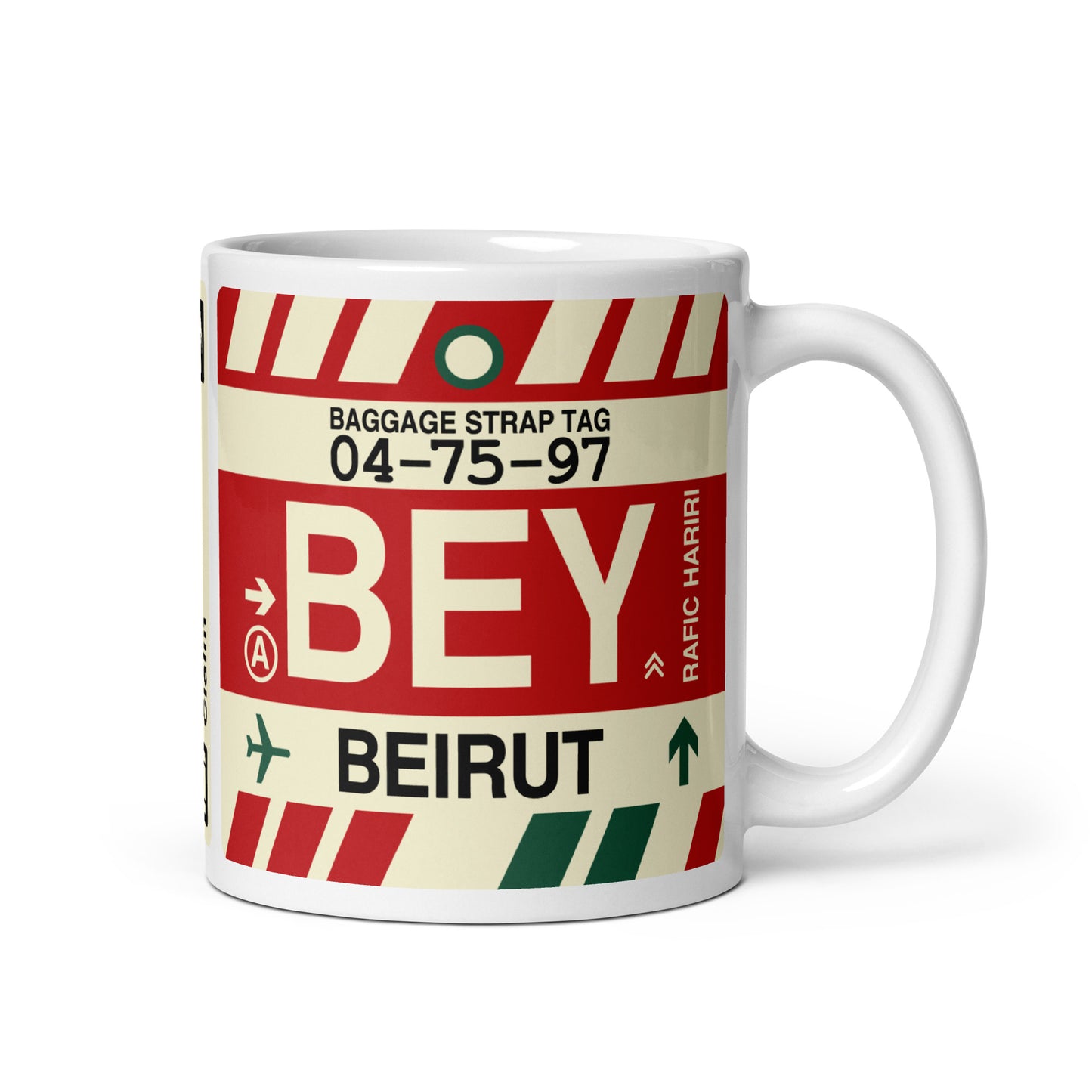 Travel Gift Coffee Mug • BEY Beirut Souvenir • YHM Designs - Image 01