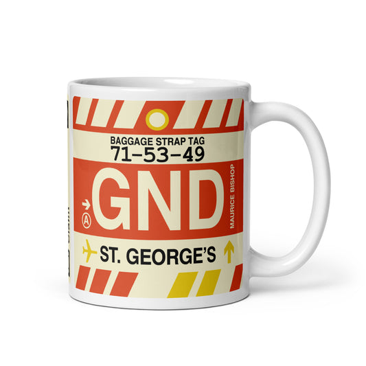 Travel Gift Coffee Mug • GND St. George's • YHM Designs - Image 01