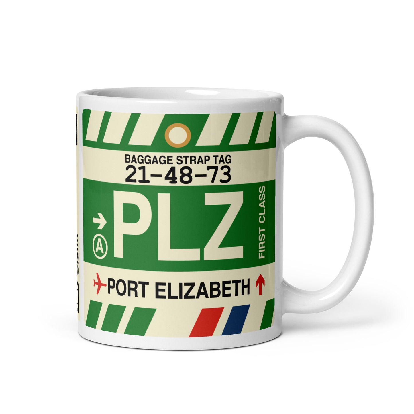 Travel Gift Coffee Mug • PLZ Port Elizabeth • YHM Designs - Image 01