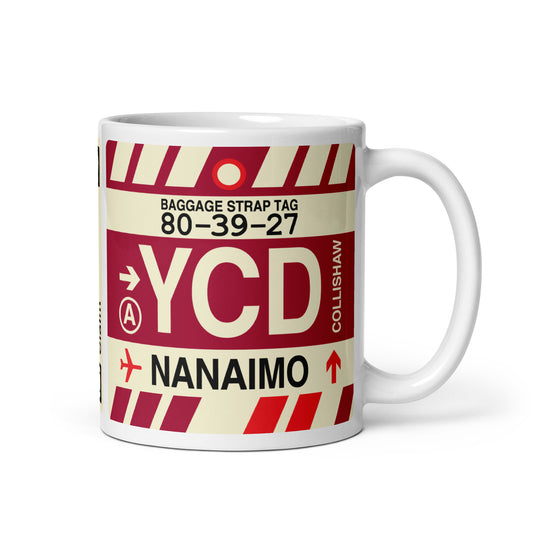 Travel Gift Coffee Mug • YCD Nanaimo • YHM Designs - Image 01