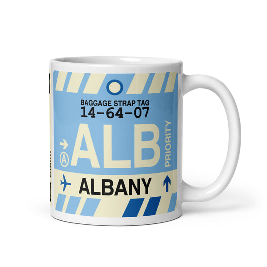 Travel Gift Coffee Mug • ALB Albany • YHM Designs - Image 01