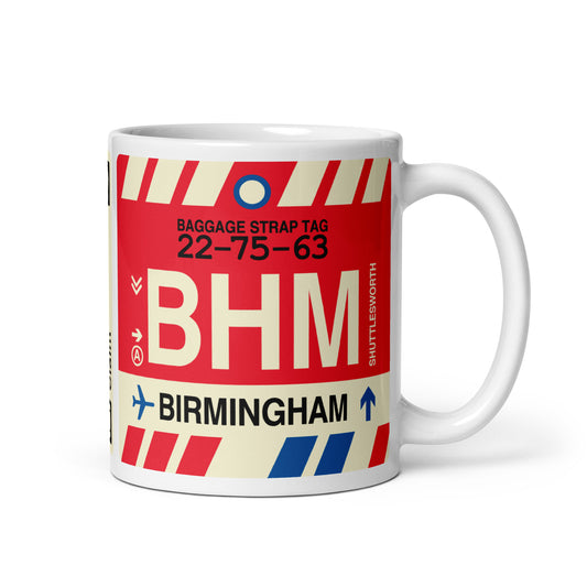 Travel Gift Coffee Mug • BHM Birmingham • YHM Designs - Image 01