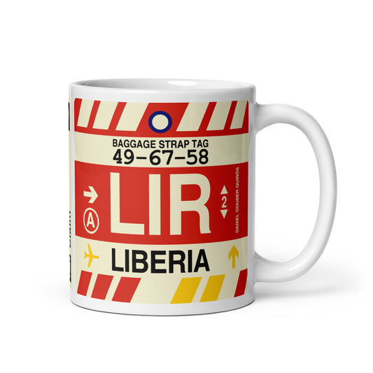 Travel Gift Coffee Mug • LIR Liberia • YHM Designs - Image 01