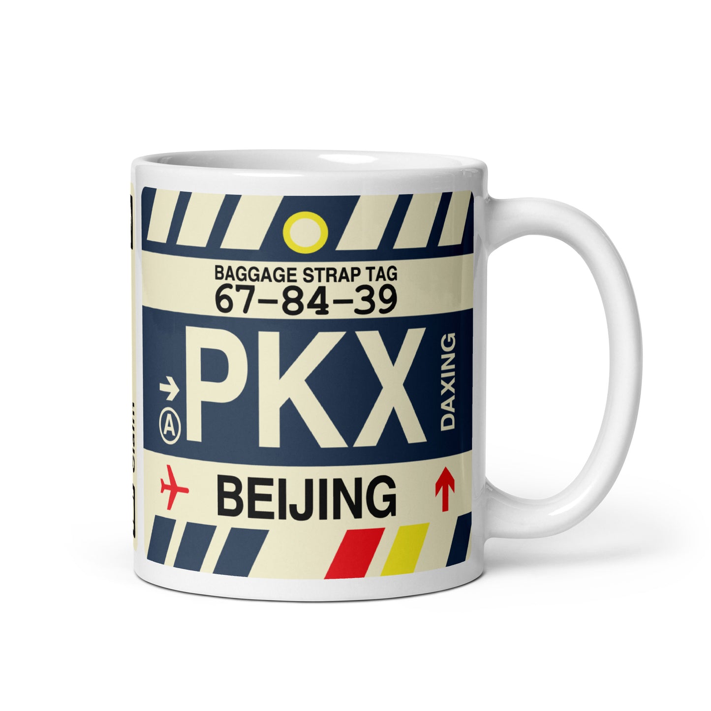 Travel Gift Coffee Mug • PKX Beijing • YHM Designs - Image 01