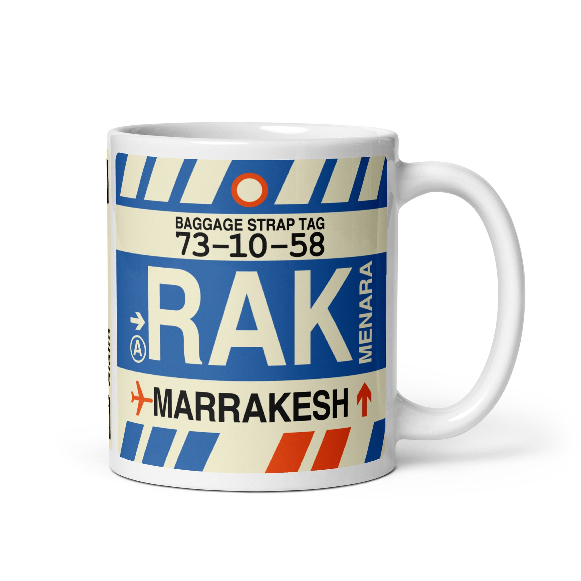 Travel Gift Coffee Mug • RAK Marrakesh • YHM Designs - Image 01