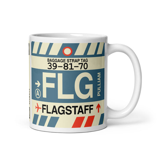 Travel Gift Coffee Mug • FLG Flagstaff • YHM Designs - Image 01