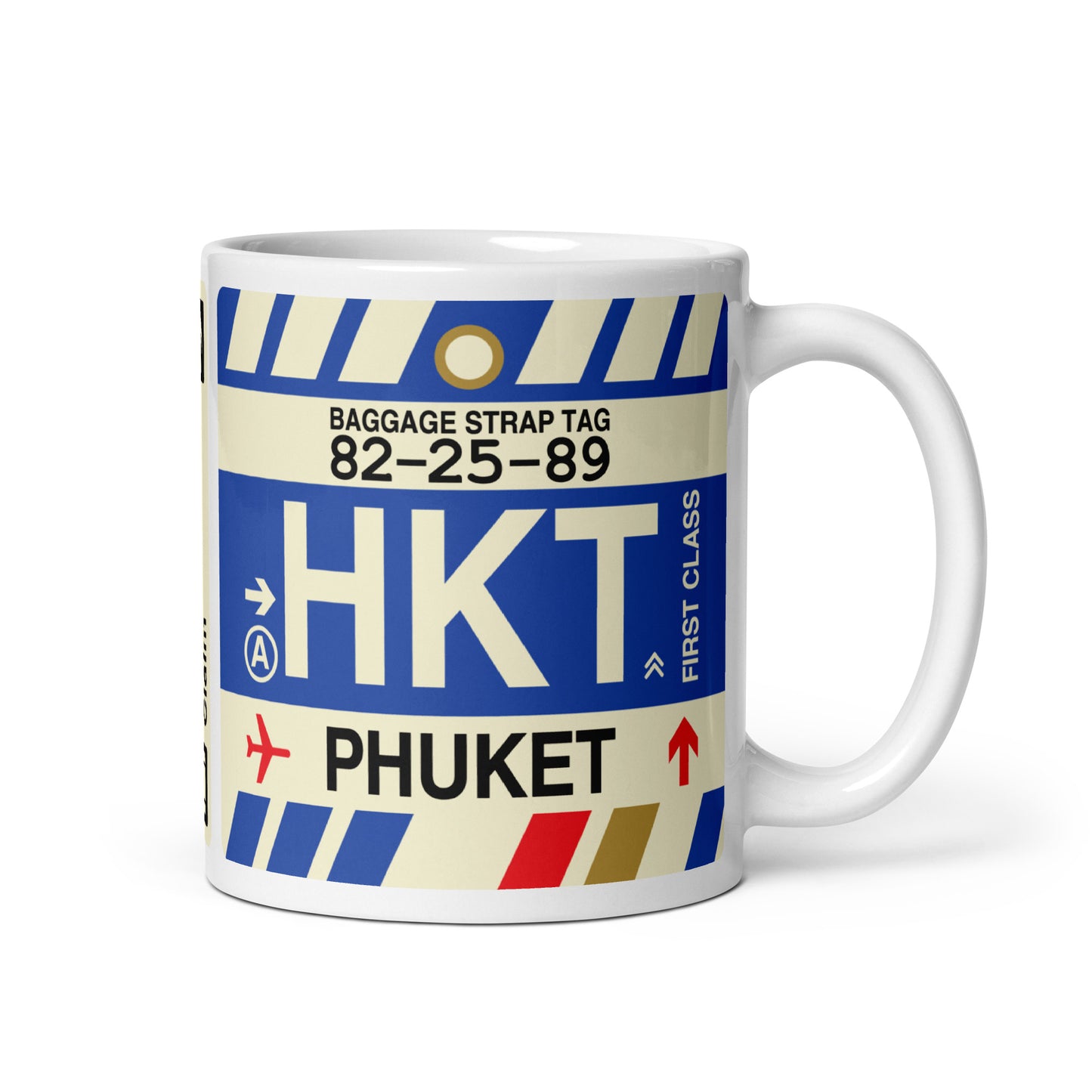 Travel Gift Coffee Mug • HKT Phuket Souvenir • YHM Designs - Image 01