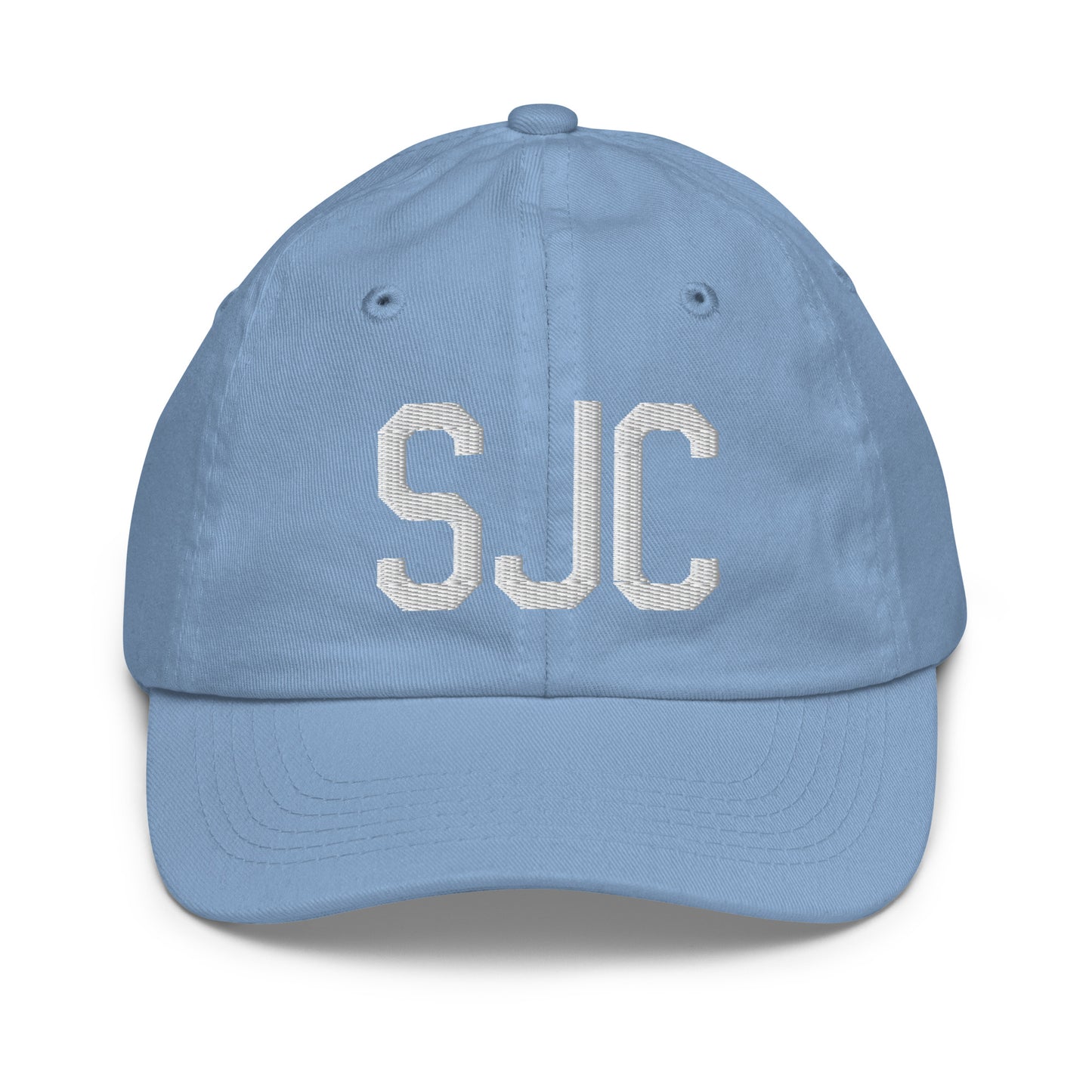 SJC San Jose Kid's Baseball Cap • Air Force Lettering in White • YHM Designs - Image 22